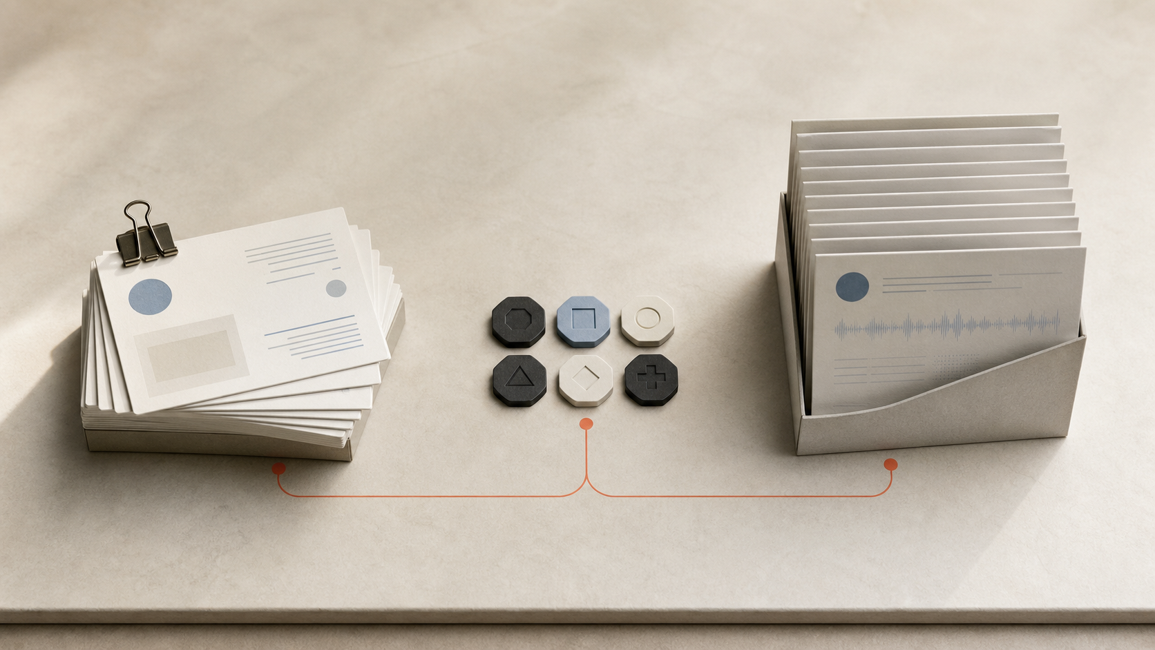 A set of connected customer signals organised into a clear shared view